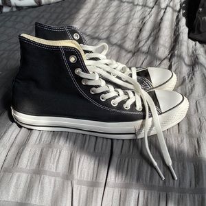 black high top converse